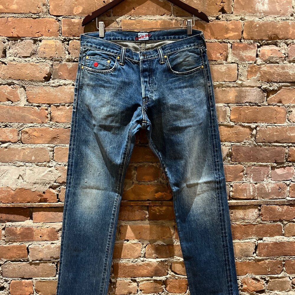 PRPS Noir × Blue In Green NYC – Distressed Indigo Denim